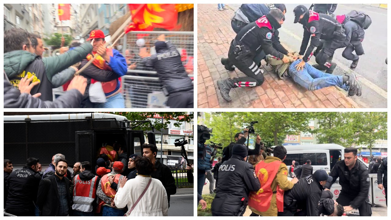 İstanbul'da '1 Mayıs' gözaltıları: Taksim'e çıkmak isteyenlere şiddet ve engelleme