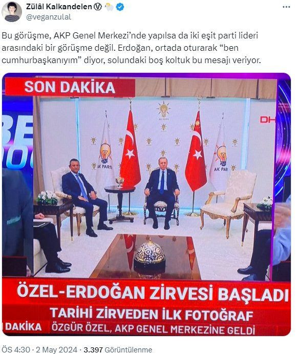 Erdoğan-Özel zirvesindeki boş koltuk detayı gündem oldu - Sayfa 3