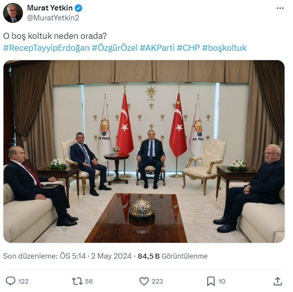 Erdoğan-Özel zirvesindeki boş koltuk detayı gündem oldu - Sayfa 6