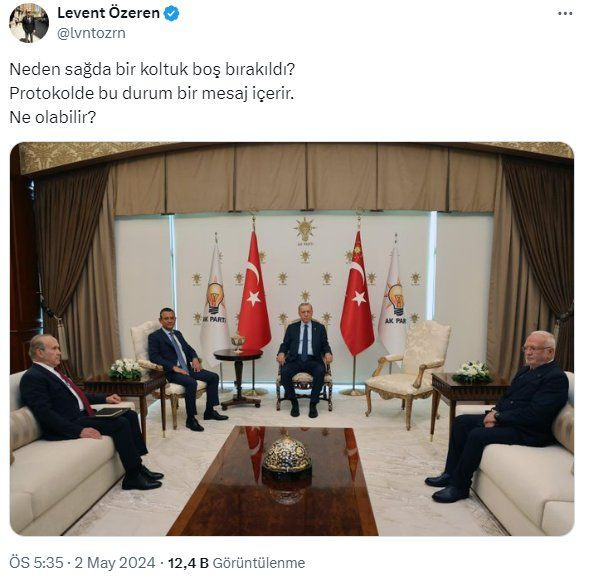 Erdoğan-Özel zirvesindeki boş koltuk detayı gündem oldu - Sayfa 7