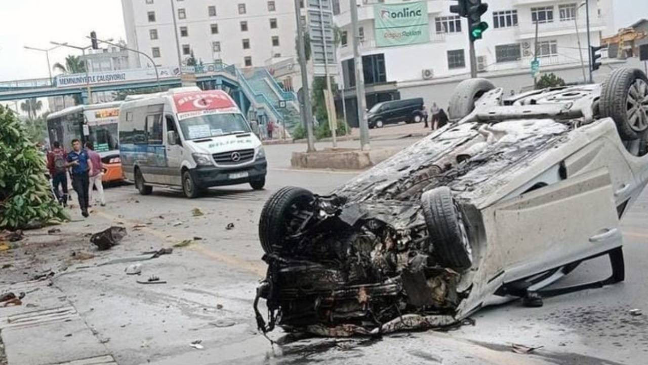 Mersin'de ölümlü trafik kazasına karışan sürücü gözaltına alındı