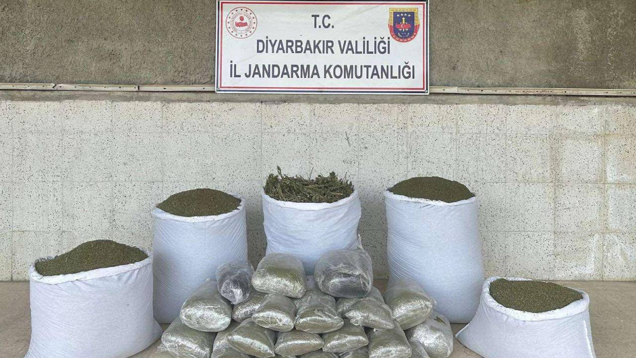 Diyarbakır'da 173 kilogram esrar ele geçirildi