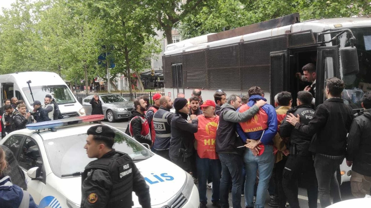 İstanbul 1 Mayıs'ında gözaltına alınan 52 kişi için tutuklama talebi