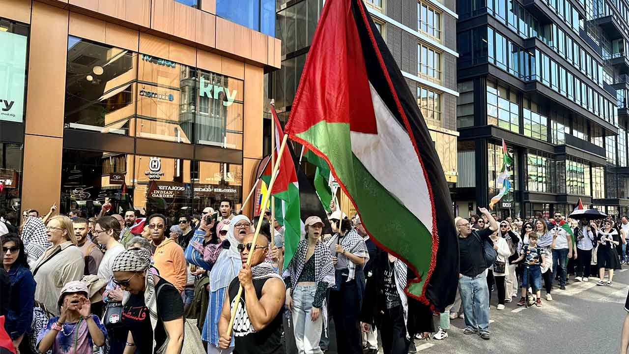 İsveç'te 'Eurovision' protestosu: 'İsrail, boykot edilsin'