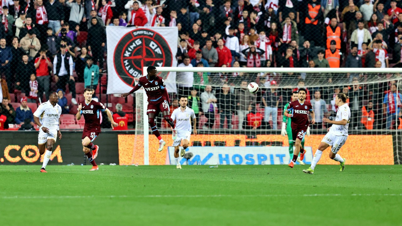 Samsunspor, Trabzonspor'u mağlup etti