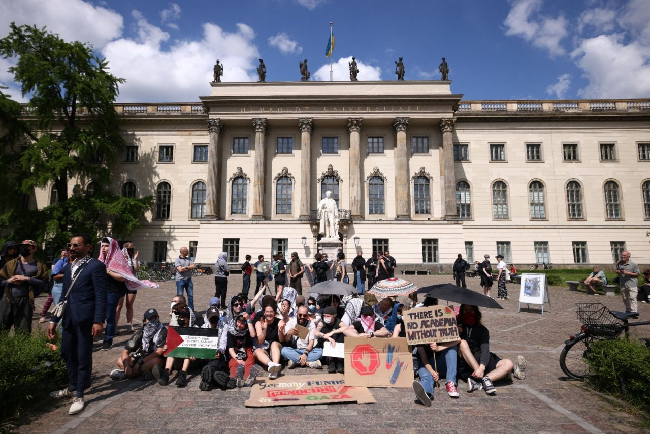 Almanya'dan Meksika'ya üniversiteler Gazze'ye destek için ayakta - Sayfa 1