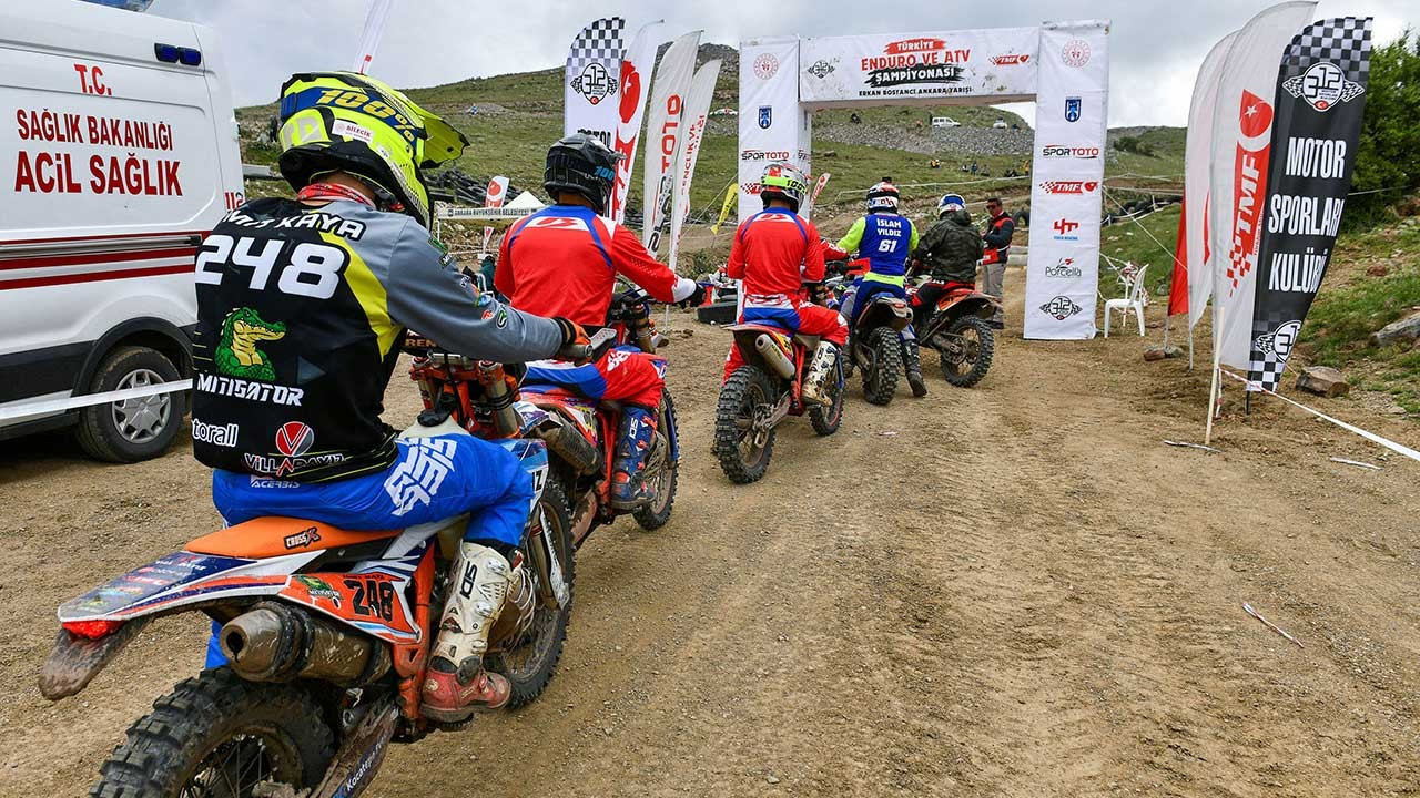 Türkiye Enduro ve ATV Şampiyonası Ankara’da yapıldı