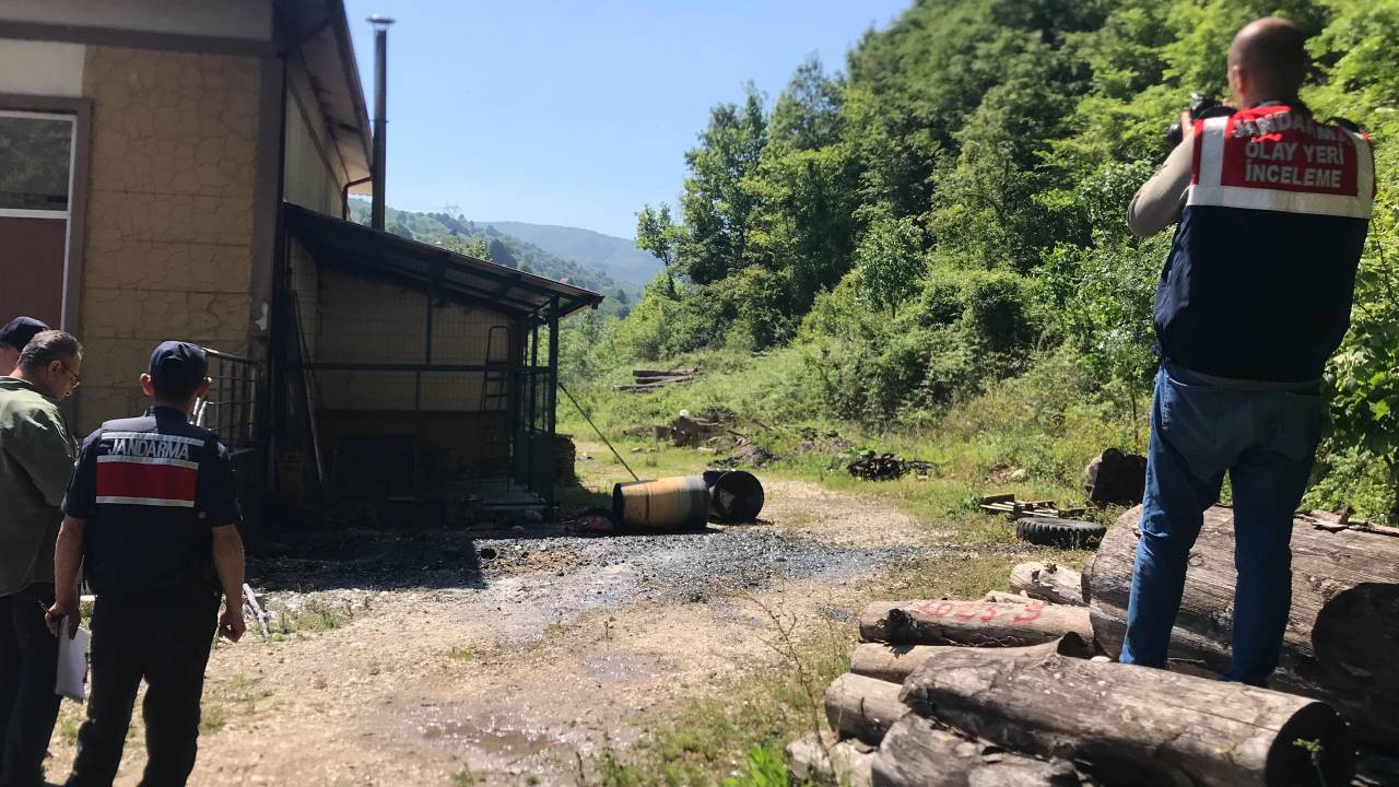 Sakarya'da boya varili patladı, 3 orman işçisi yaralandı