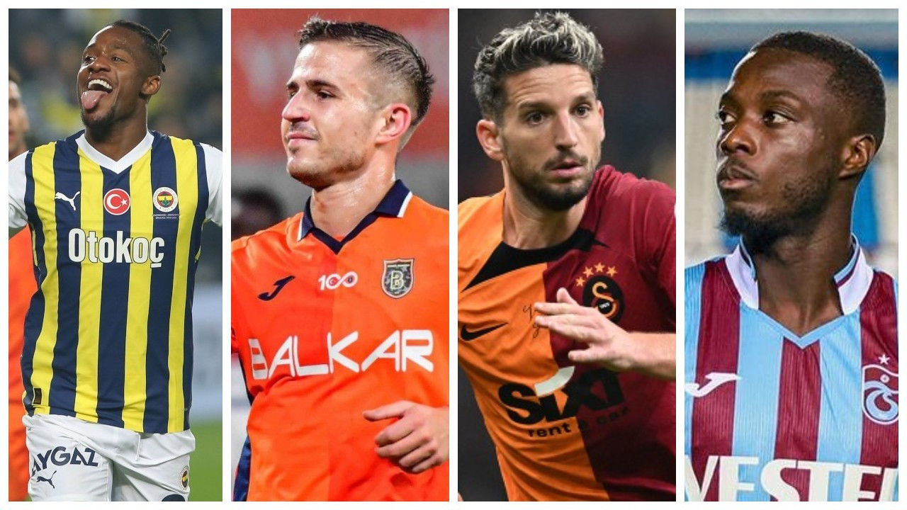 Süper Lig'de sezon sonu serbest kalacak 25 futbolcu