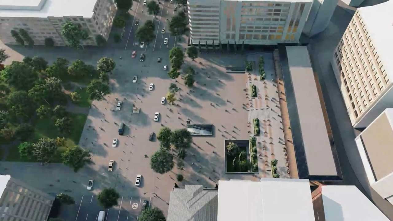 Ankara Zafer Meydanı yeniden düzenleniyor