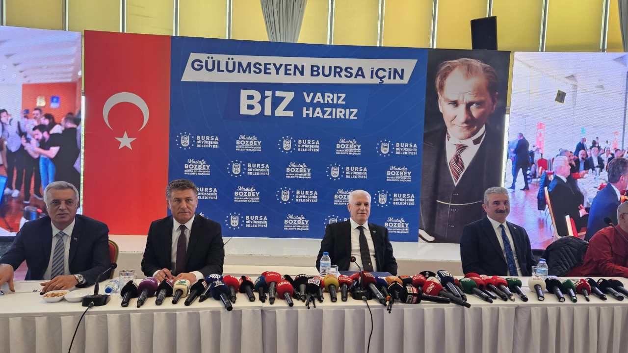 Bozbey açıkladı: Bursa Belediyesi'nin borcu 25 milyar lira
