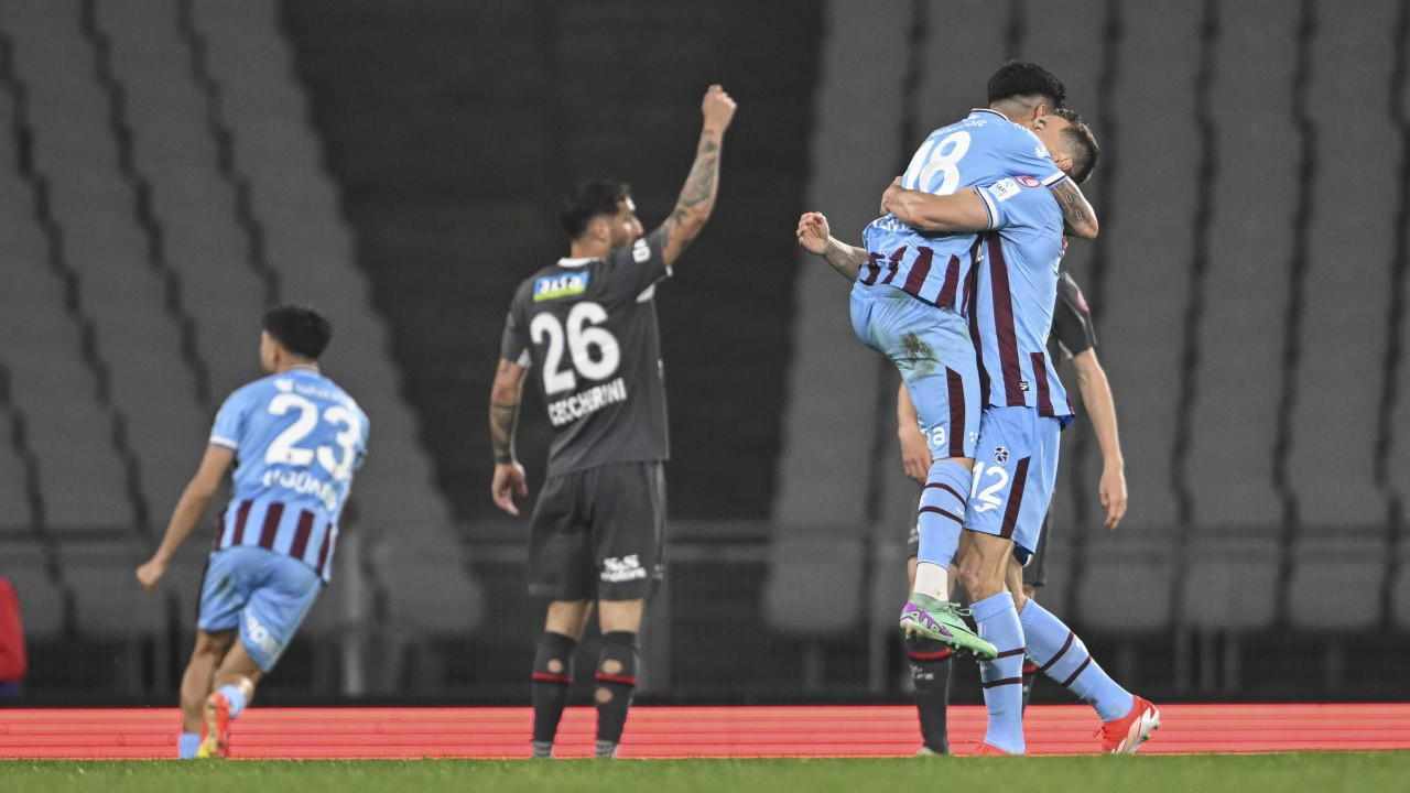 Trabzonspor farklı kazanarak finale çıktı