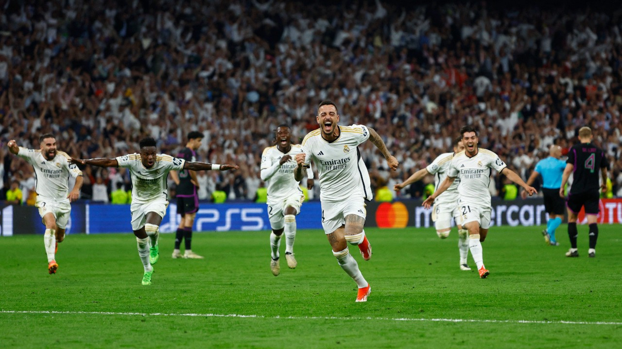 Real Madrid 3 dakikada geri döndü, 90+1'de final biletini kaptı