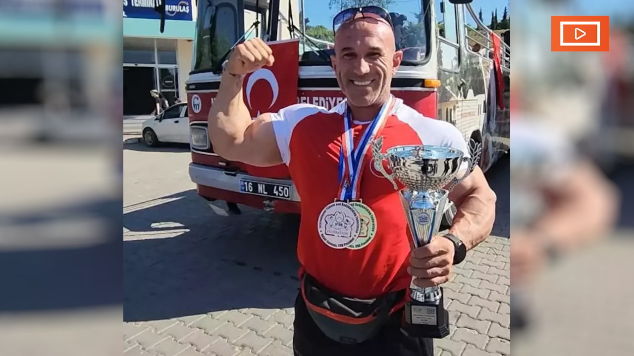 Zabıta amiri sporcu Avrupa şampiyonu oldu