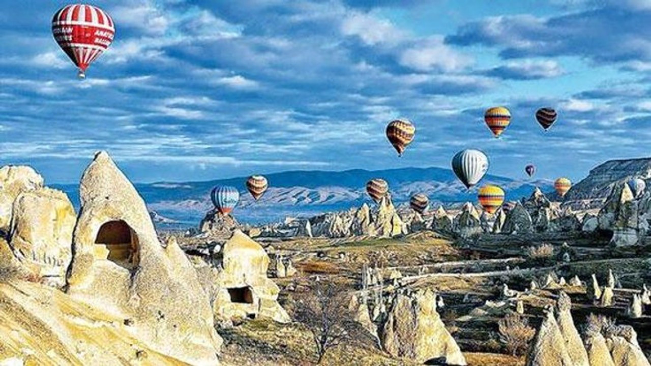 Kapadokya, bir yılda 2 milyondan fazla turist ağırladı