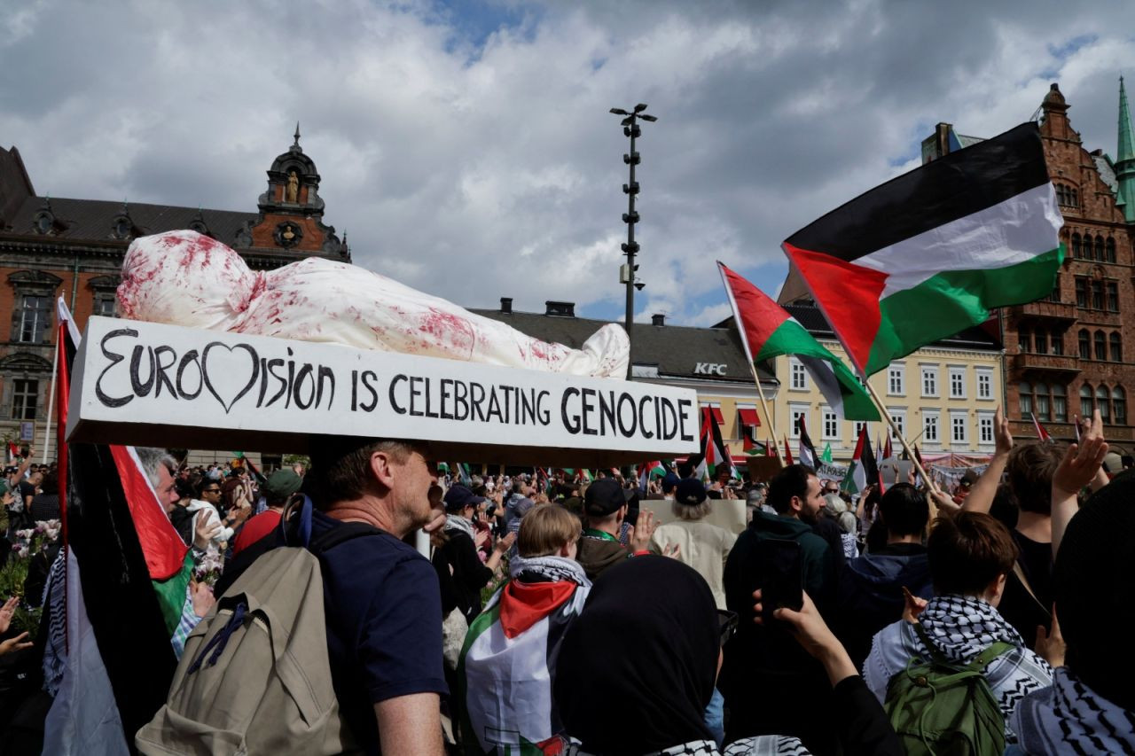 Malmö'de 'İsrail' protestosu: 'Eurovision soykırımı kutluyor' - Sayfa 2