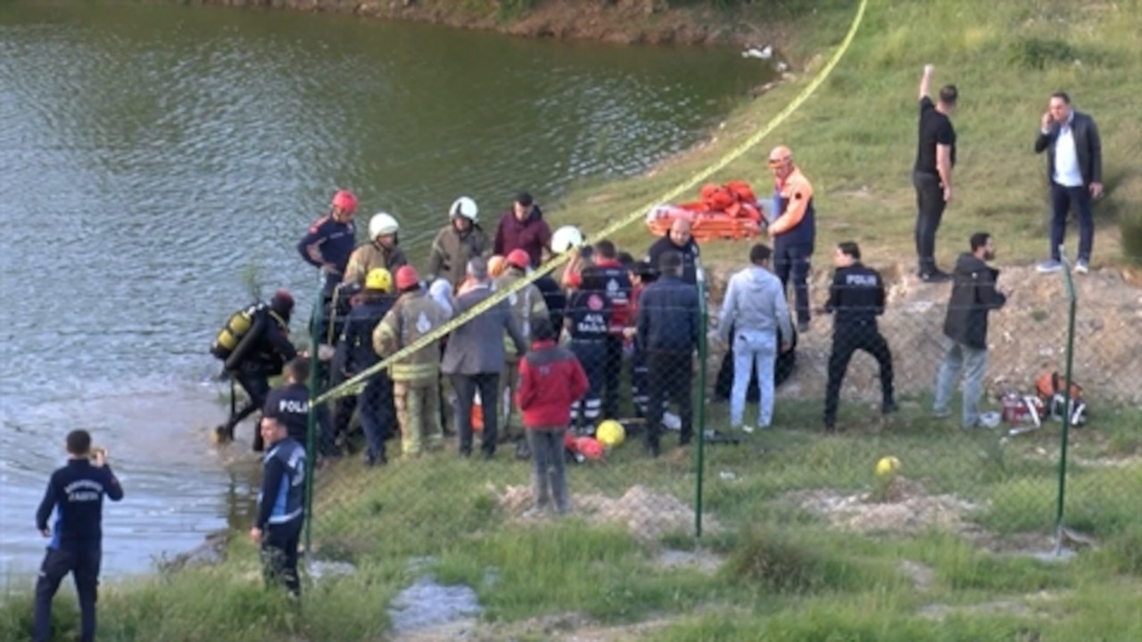 İstanbul'da gölete giren 3 çocuktan 2'si boğuldu