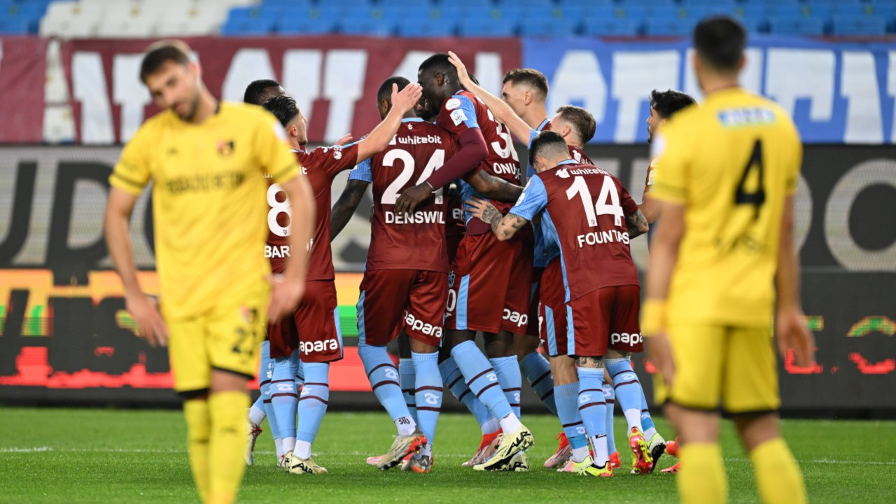 Visca verdi, Onuachu attı: Trabzonspor evinde 3 farkla galip
