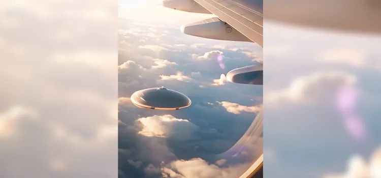 Uçağın camından görünen 'UFO' mu? - Sayfa 1