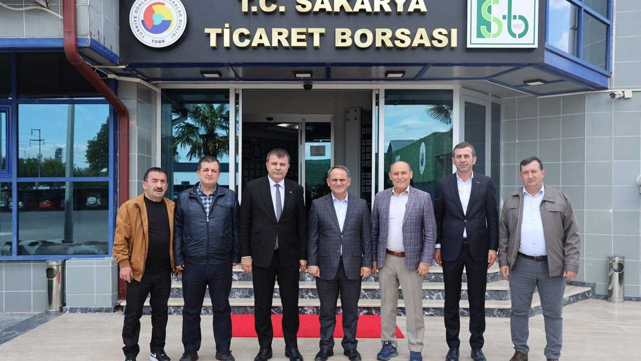 CHP’den Sakarya Ticaret Borsası ve SAMİB’e ziyaret