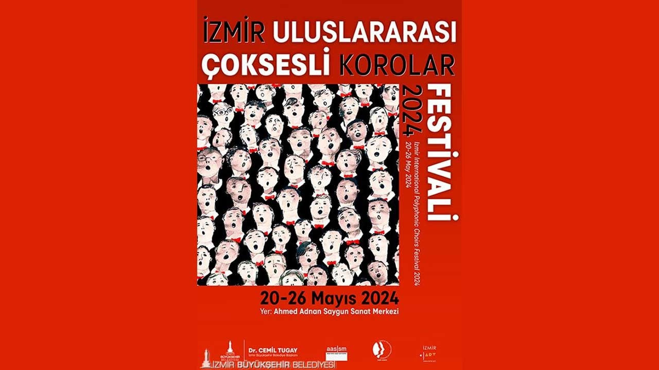 İzmir 3. Uluslararası Çoksesli Korolar Festivali 20 Mayıs'ta başlıyor