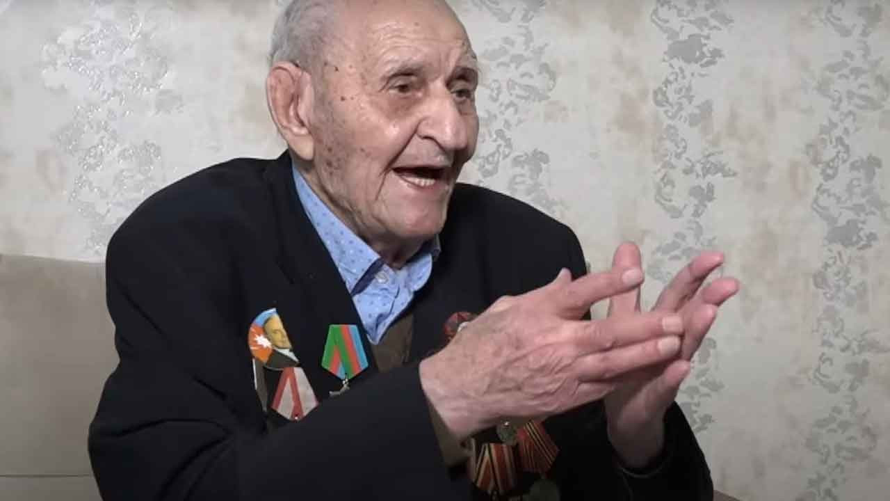 109 yaşındaki Azerbaycanlı eski asker: Alman kızını sevdim, Stalin düşman kızını sevmek olmaz dedi