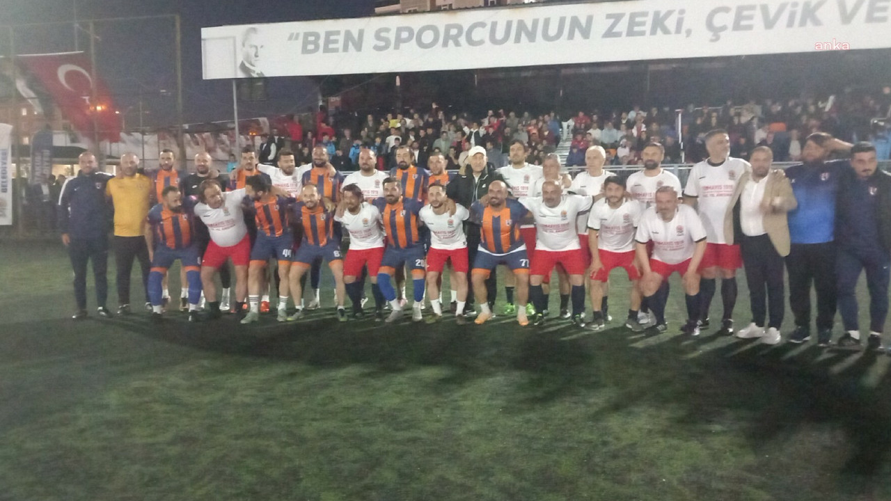Atakum'da 19 Mayıs etkinlikleri için futbol karşılaşması düzenlendi