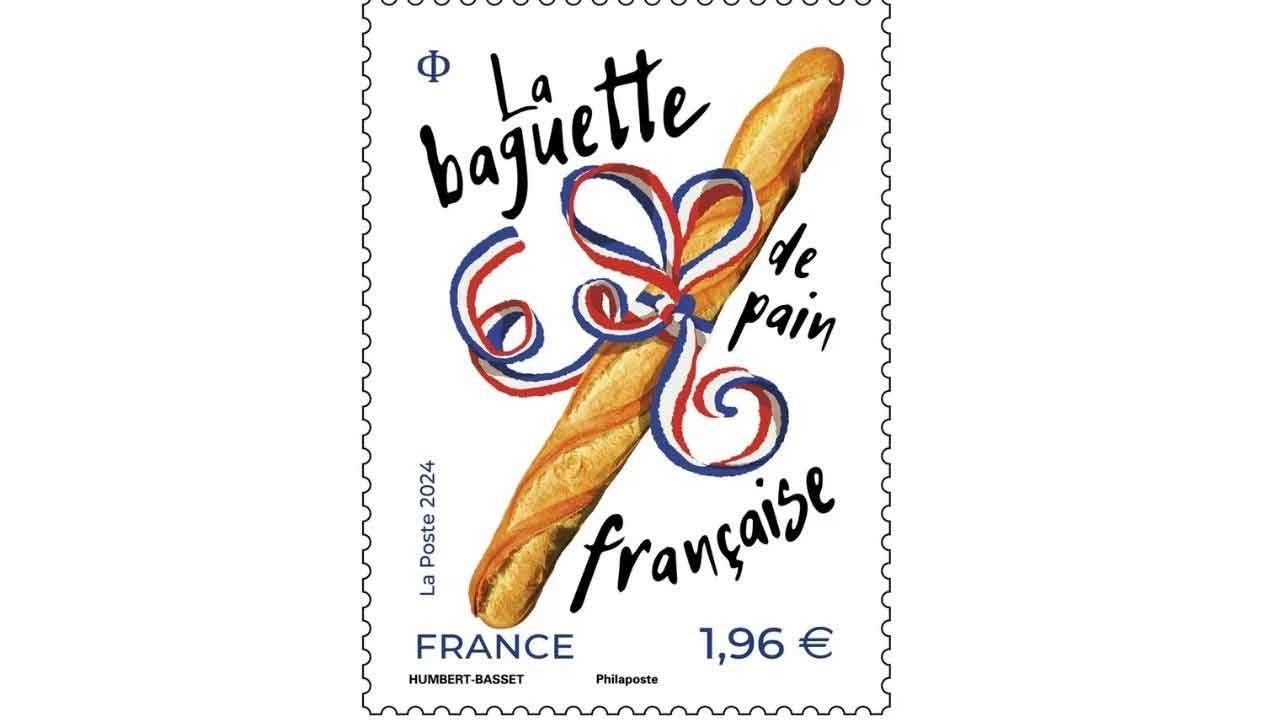 Fransa'da baget ekmek için 'fırın kokulu' posta pulu
