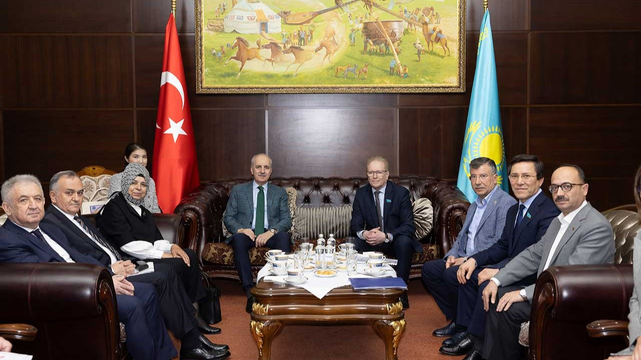TBMM Başkanı Numan Kurtulmuş Kazakistan'a gitti