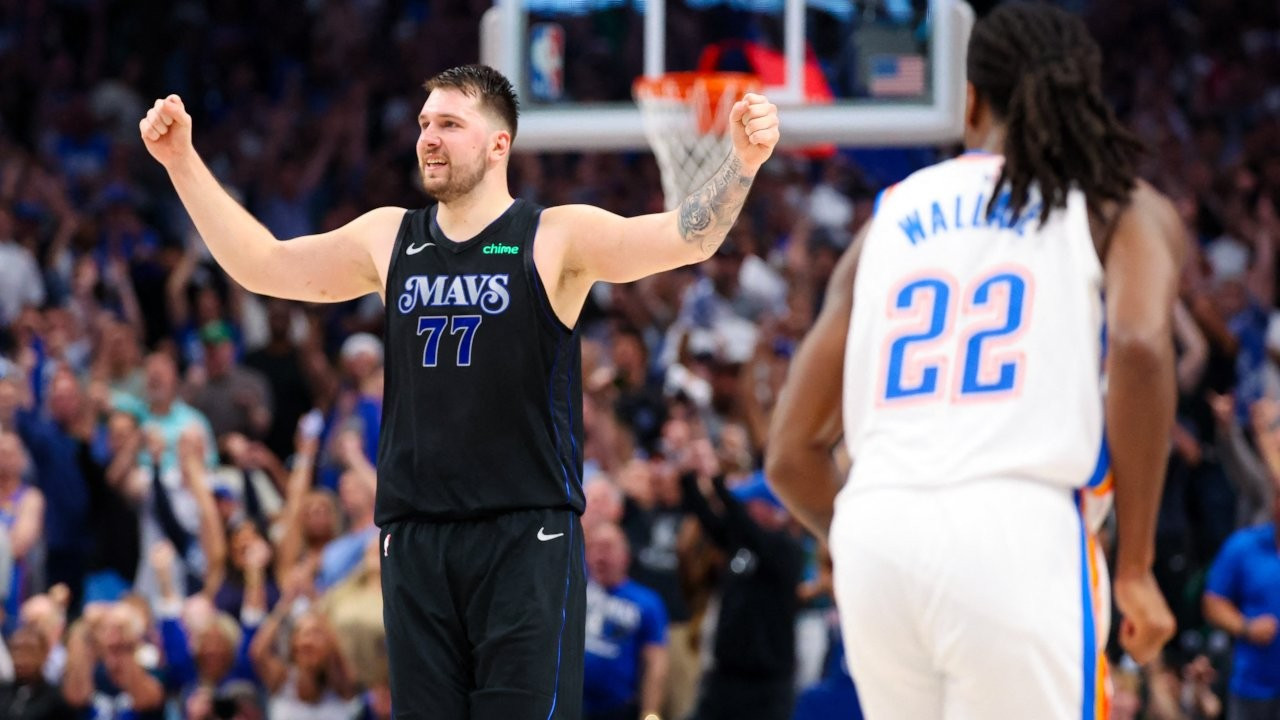 Luka Doncic 'triple double' yaptı, Mavericks finale çıktı