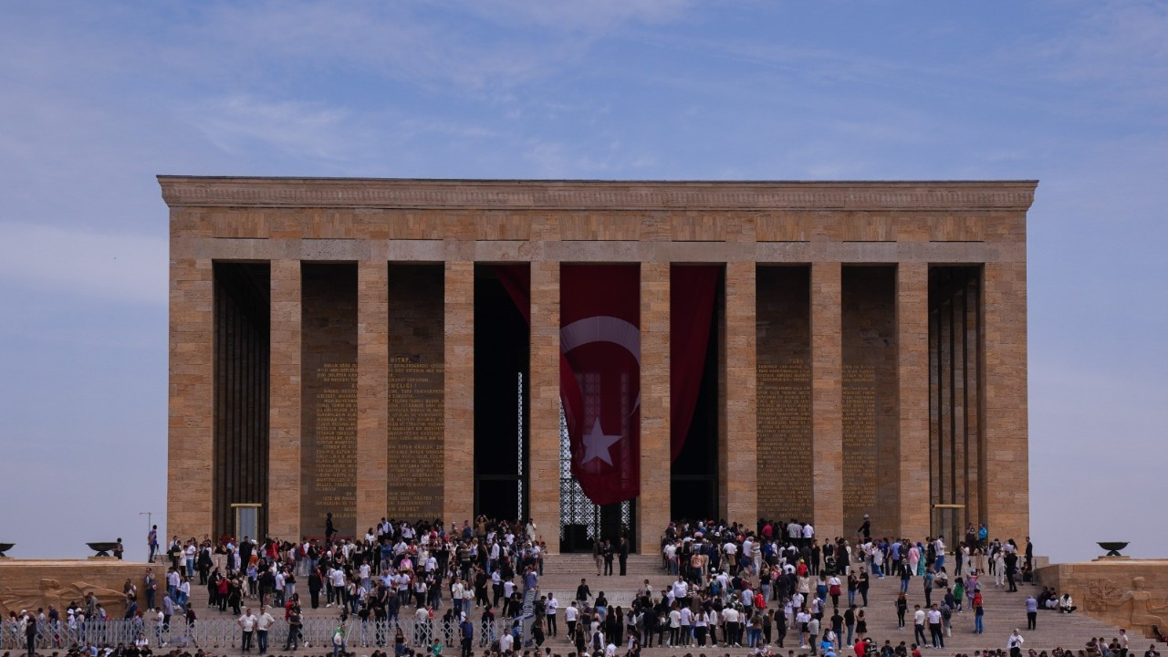 Anıtkabir, 19 Mayıs'ta  221 bin 717 ziyaretçiyi ağırladı