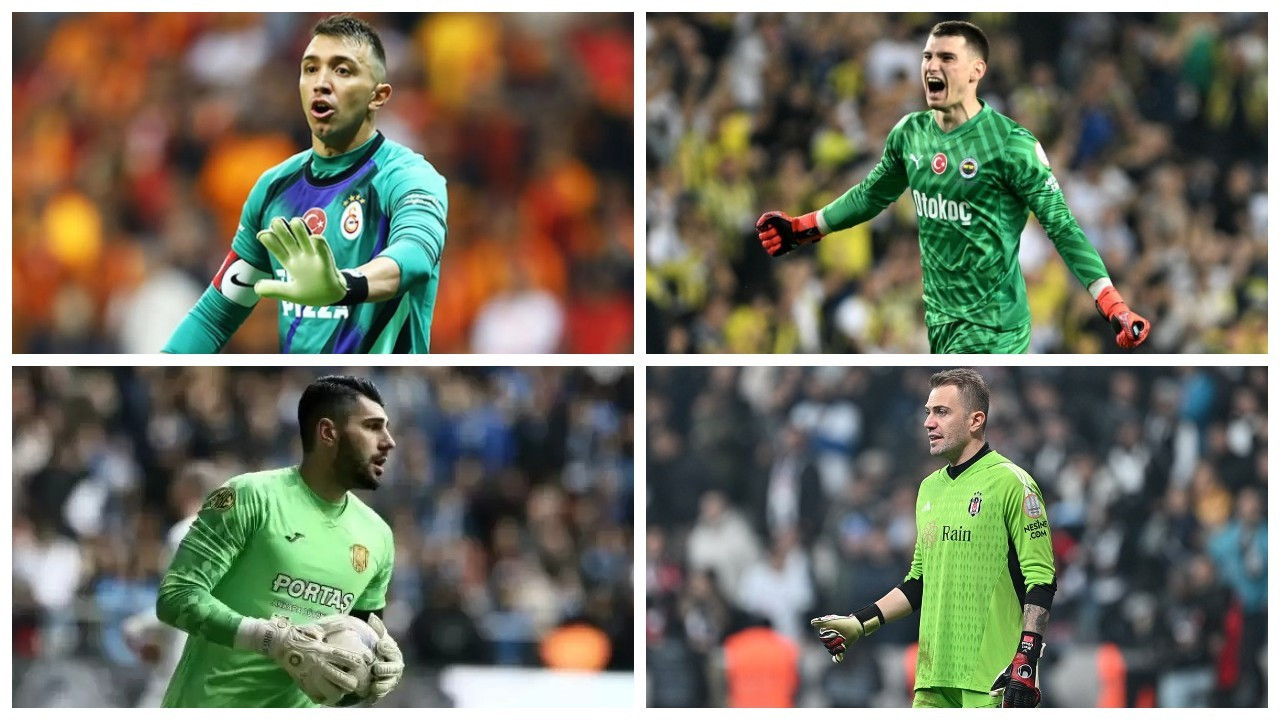 Süper Lig'in en az gol yiyen kalecileri: Zirvede başa baş yarış