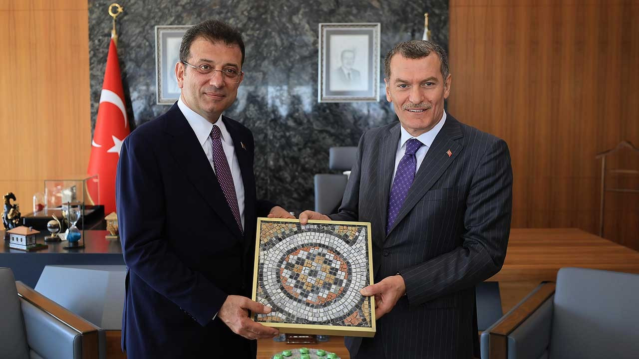 İmamoğlu'ndan Zeytinburnu Belediye Başkanı Ömer Arısoy’a ziyaret