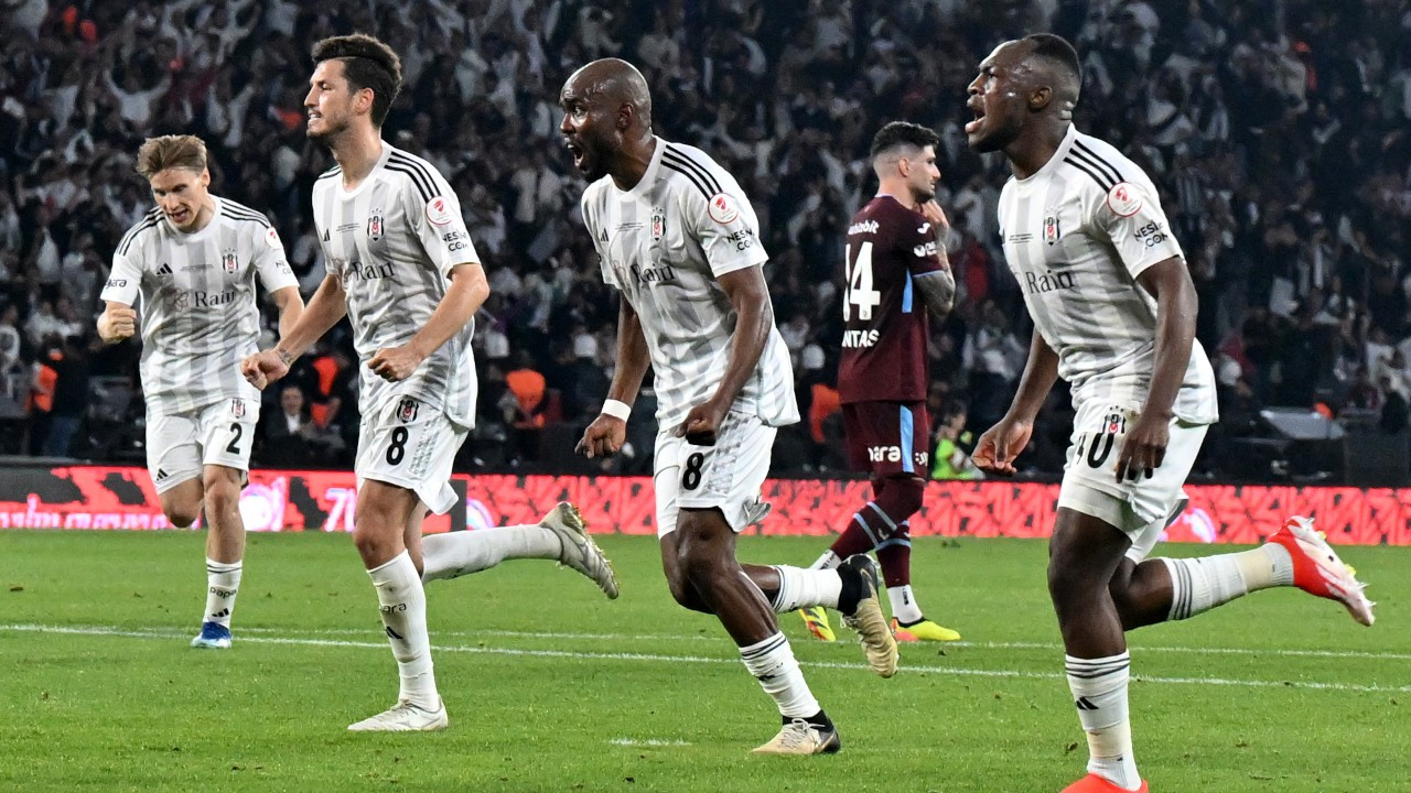 Türkiye Kupası finalinde gol düellosu: Beşiktaş şampiyon oldu