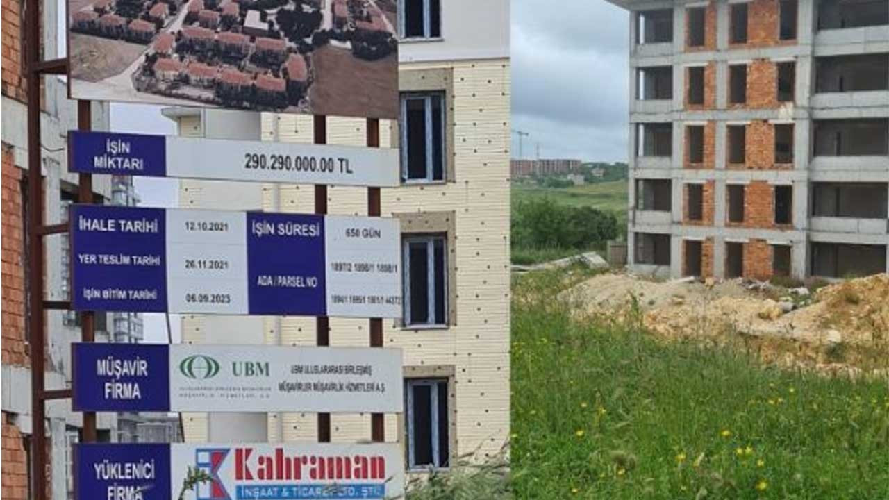 İddia: AK Partili müteahhit ihaleyi aldı, inşaatı yarım bıraktı
