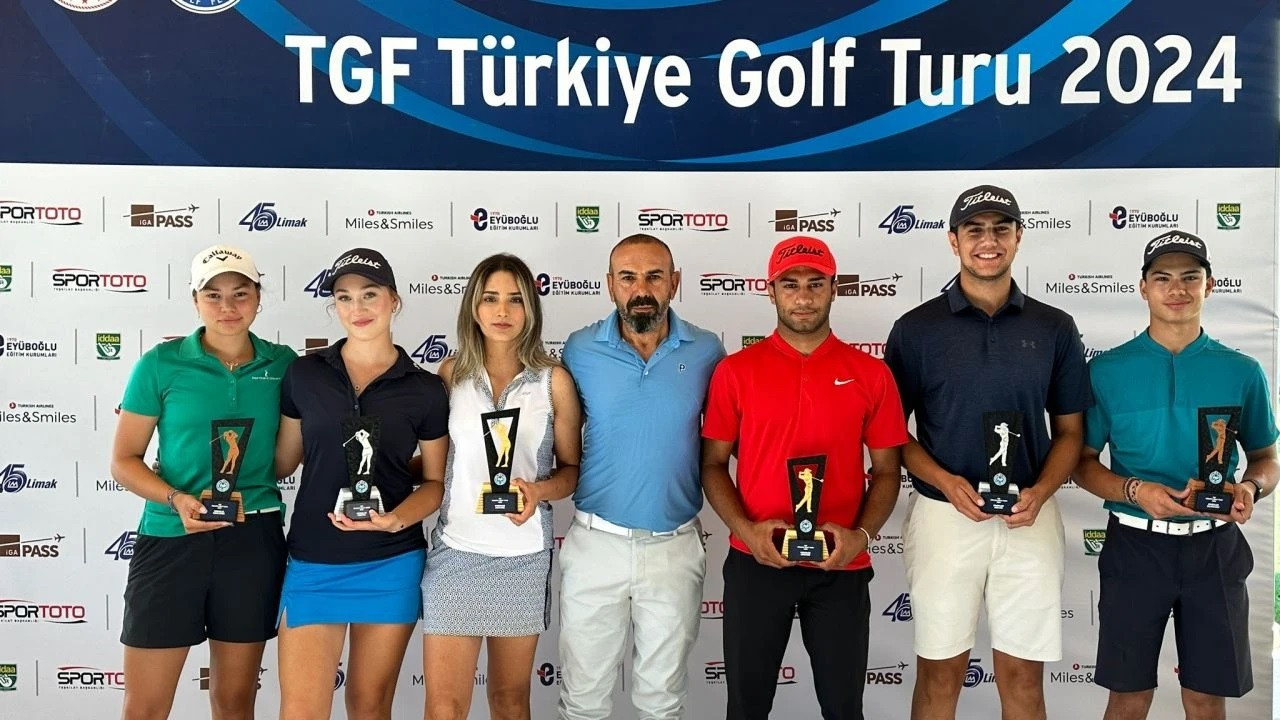 'Türkiye Golf Turu' müsabakaları tamamlandı