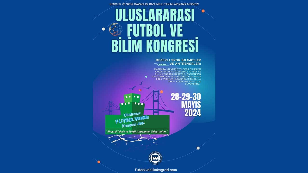 Uluslararası Futbol ve Bilim Kongresi yarın İstanbul'da başlıyor