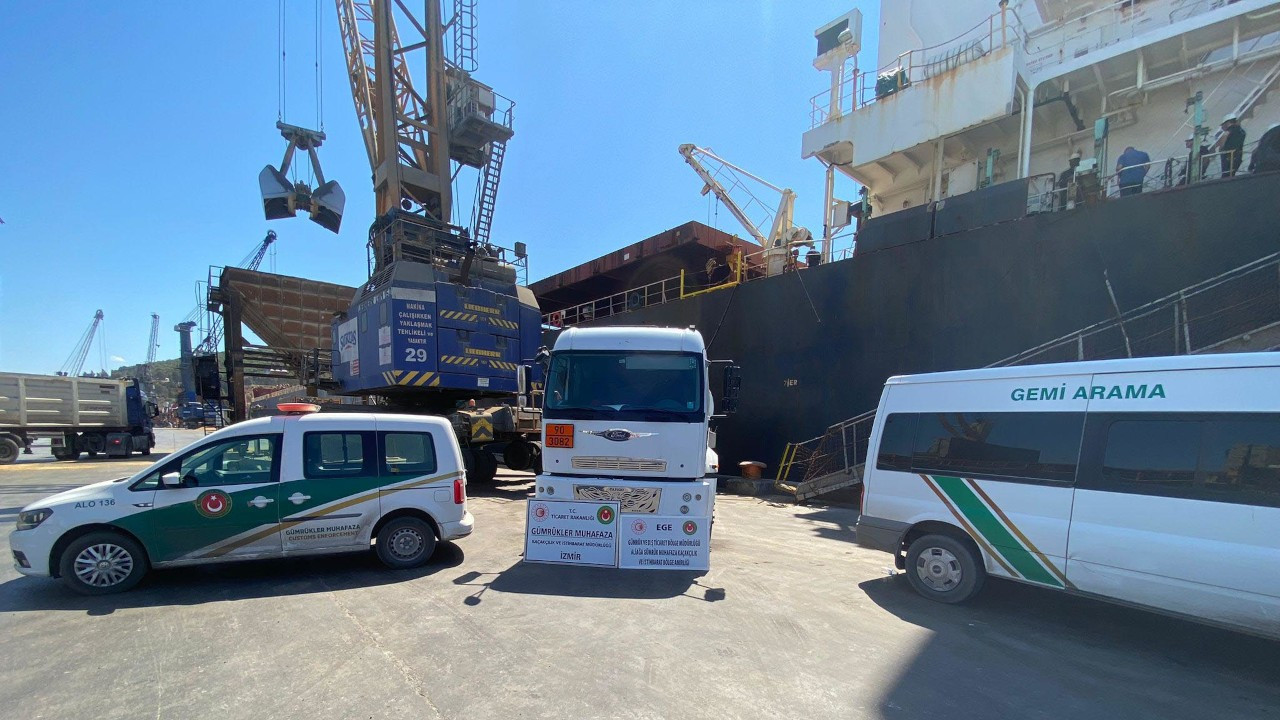 Brezilya'dan Türkiye'ye gelen gemide 40 ton kaçak akaryakıt bulundu