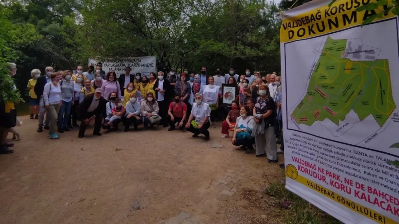 Validebağ Korusu'nu yapılaşmaya açan millet bahçesi projesinin iptalini Danıştay da onadı