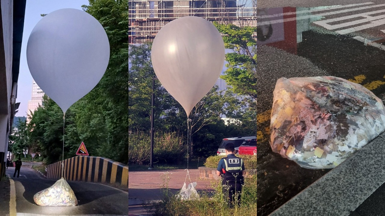 'Çöp balonu' gerilimi sürüyor: Güney Kore'ye yüzlerce gönderildi