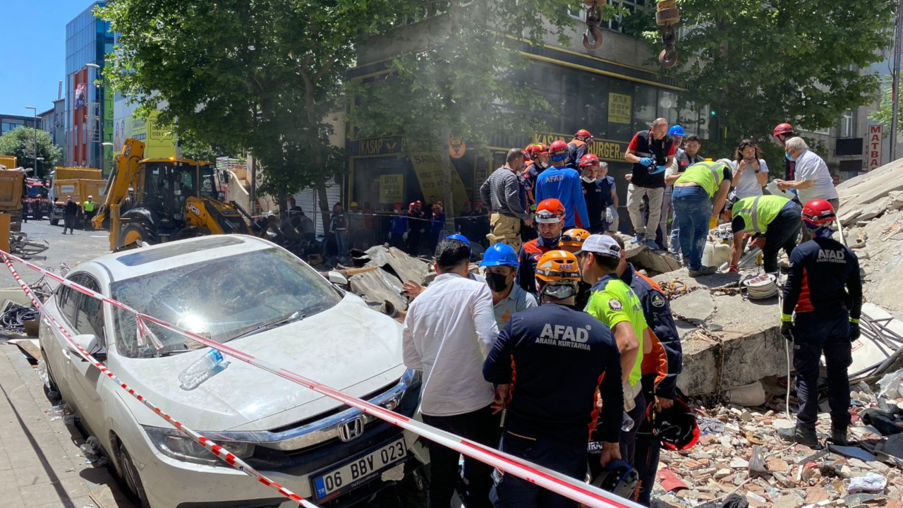 İstanbul'da çöken binanın sahibi tutuklandı