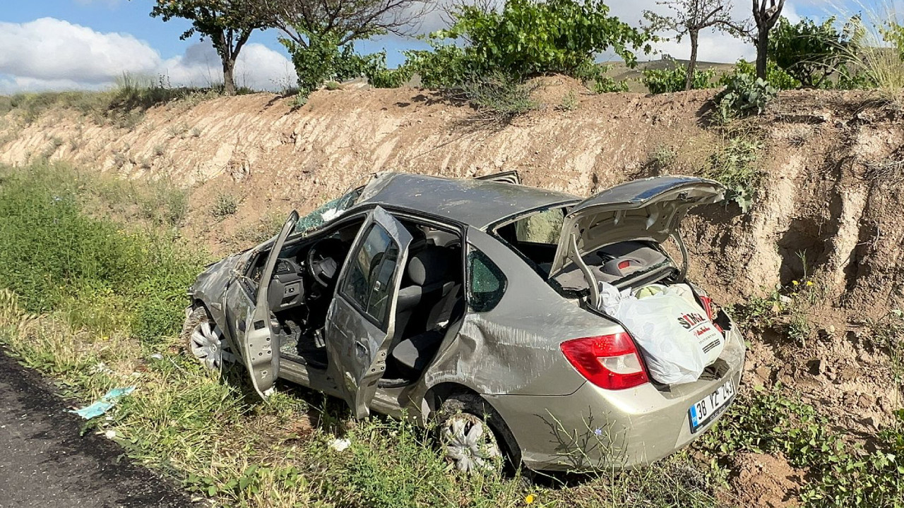 Nevşehir'de otomobil devrildi: YKS'ye girecek 4 öğenci yaralandı