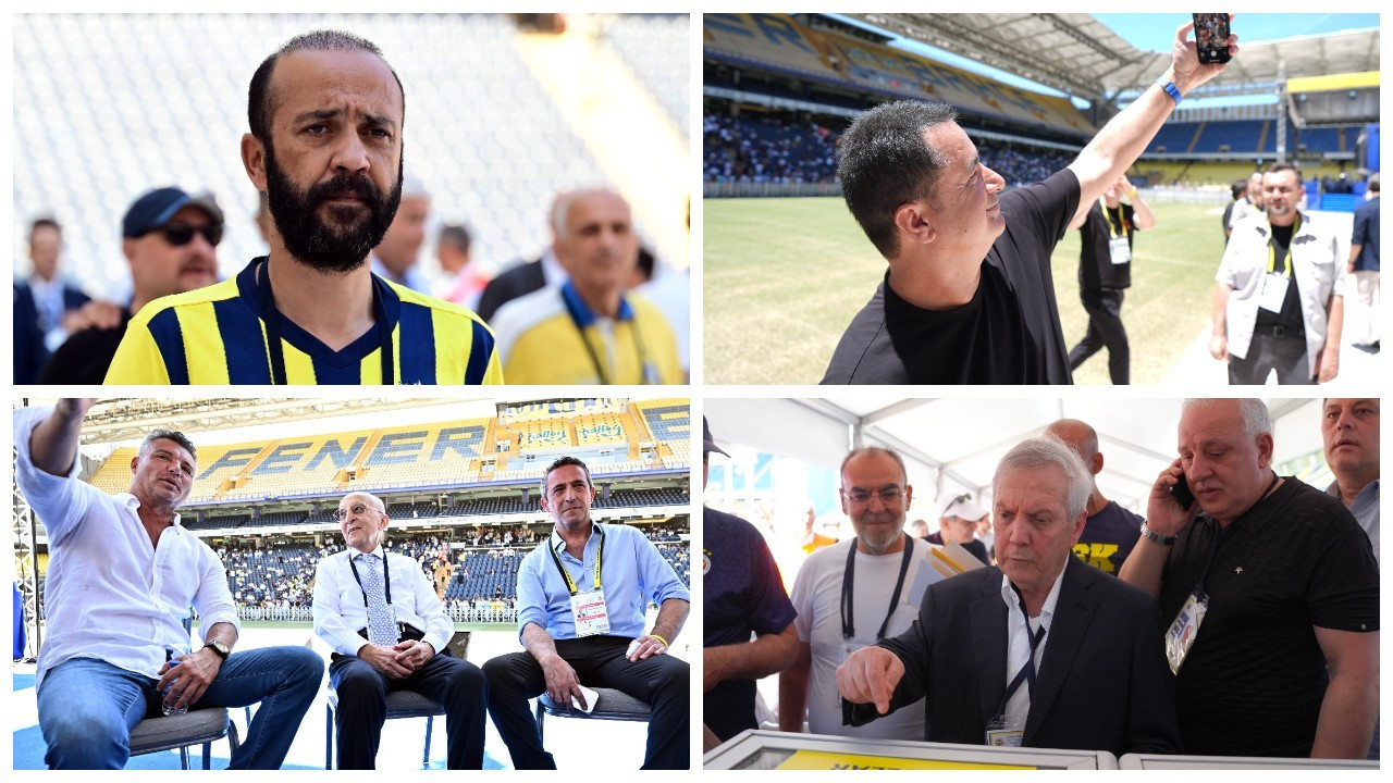Fenerbahçeliler oy kullanıyor: Kongreden kareler