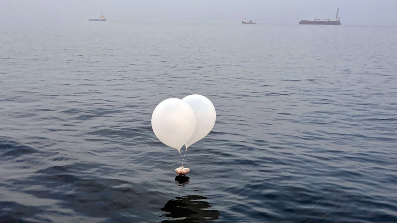 Kuzey Kore, Güney Kore'ye 310 'çöp balonu' daha gönderdi