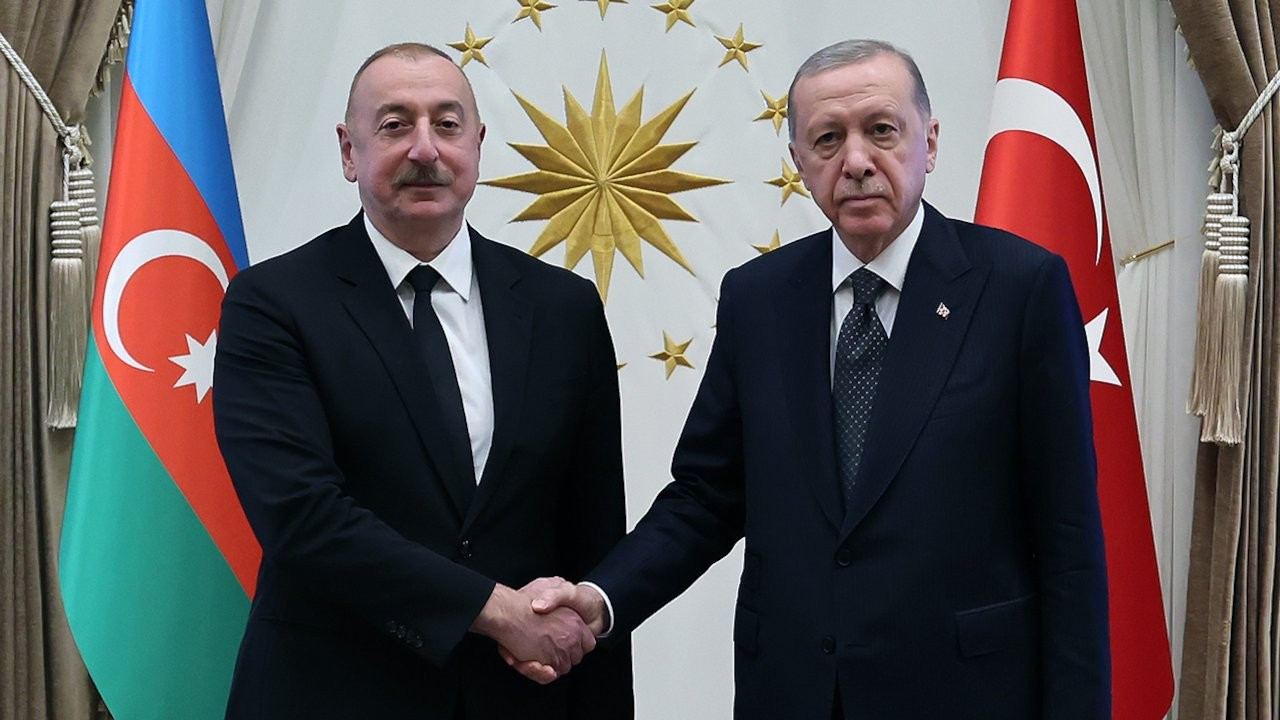 Aliyev ile Erdoğan, Beştepe'de bir araya geldi