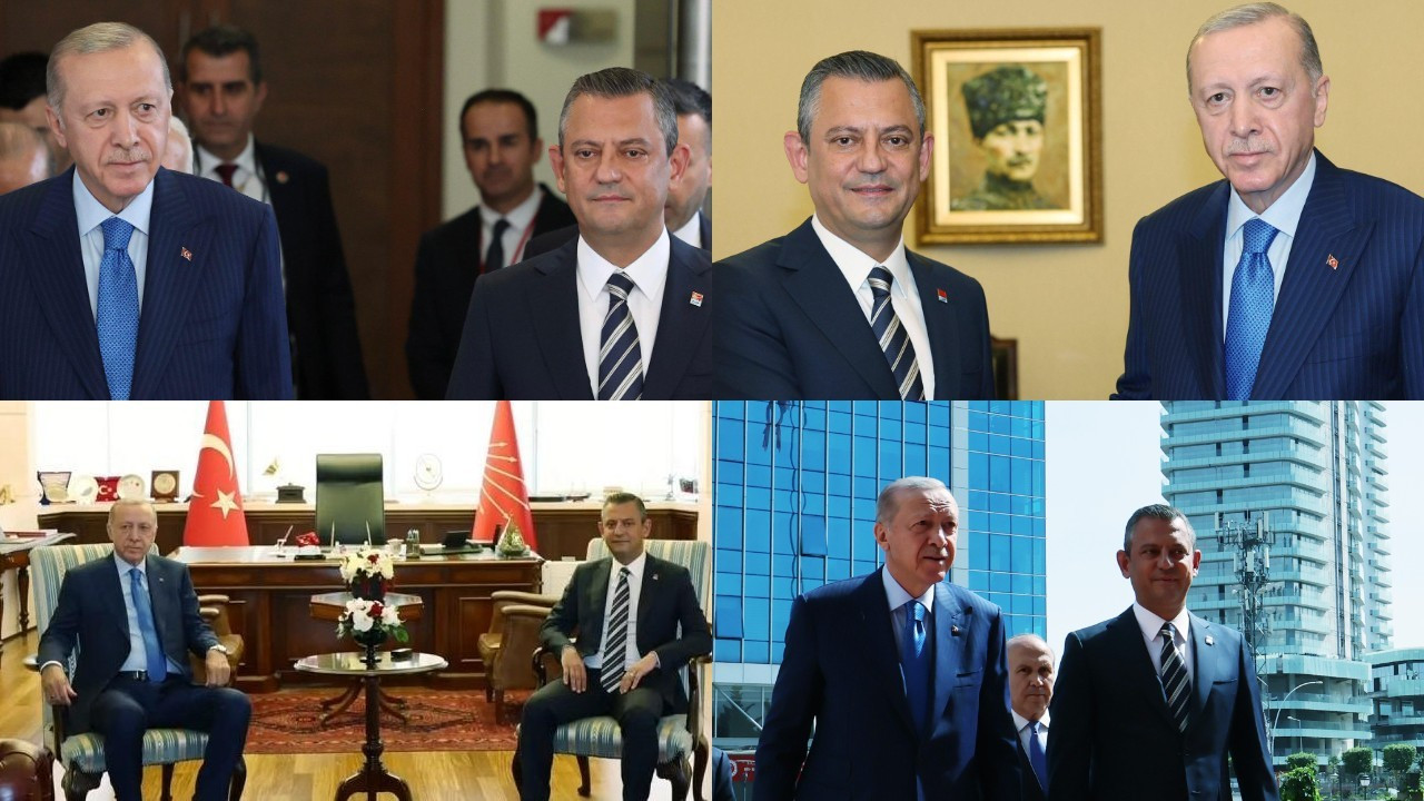 Özel-Erdoğan görüşmesinden ilk kareler