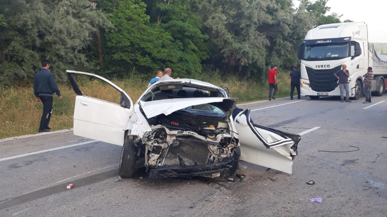 Ankara'da kaza: 2 ölü, 2 yaralı