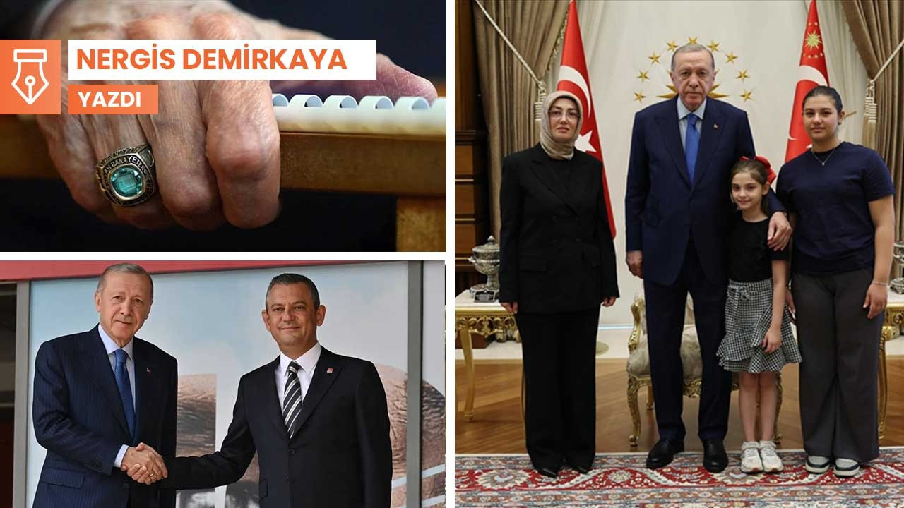 Erdoğan-Özel-Ateş görüşmesi, Bahçeli’nin yüzüğü