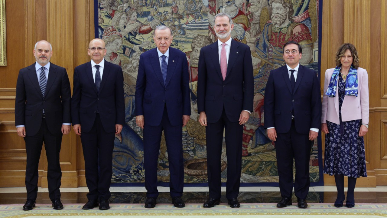 Erdoğan İspanya Kralı'yla buluştu: Gündem Filistin