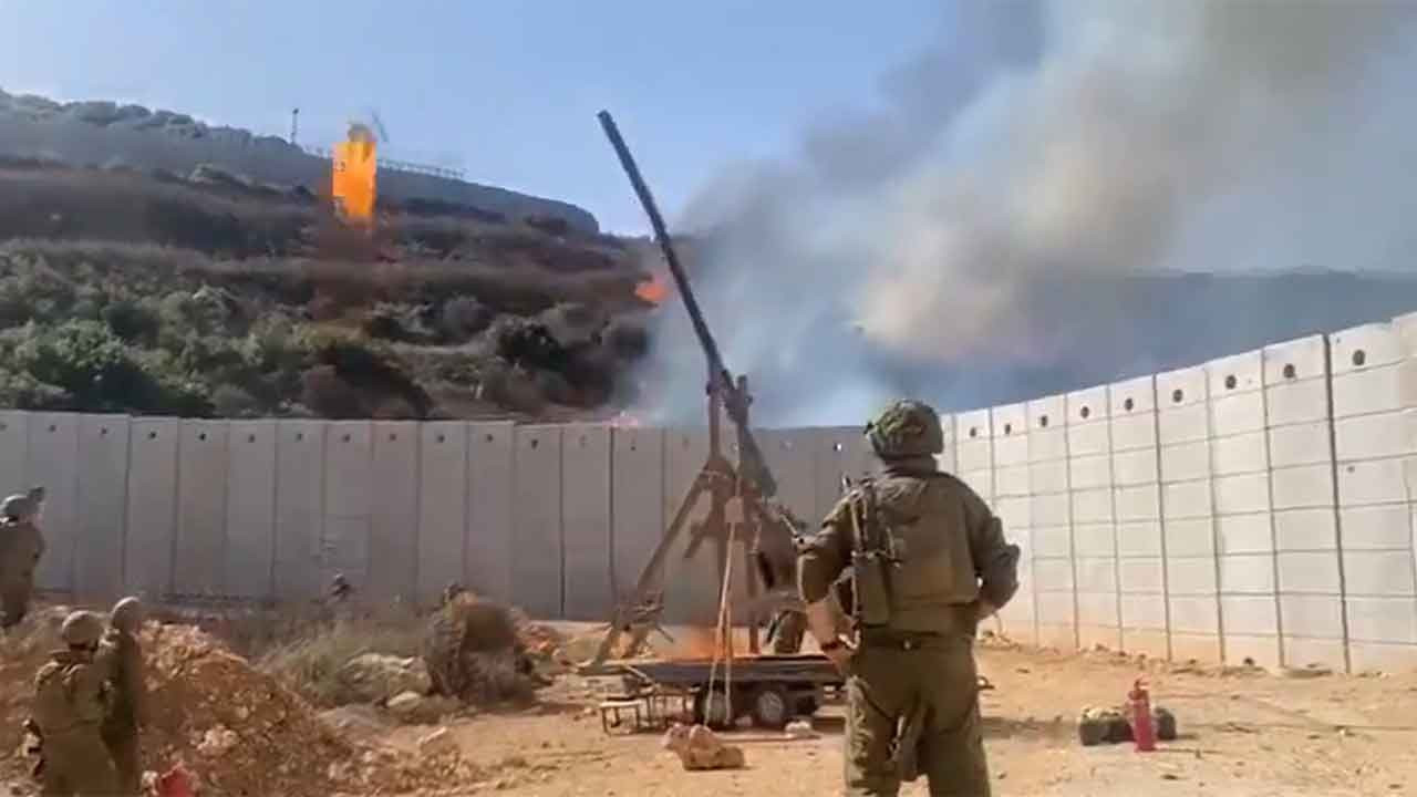 Lübnan sınırında karşılıklı saldırılar: 'İsrail, mancınıkla ateş topu atıyor'